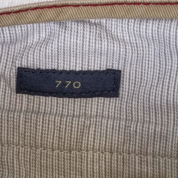 J Crew Broken In 770 Chinos Khaki Straight Leg Mens W34 L34 Cotton Pants - Picture 8 of 12